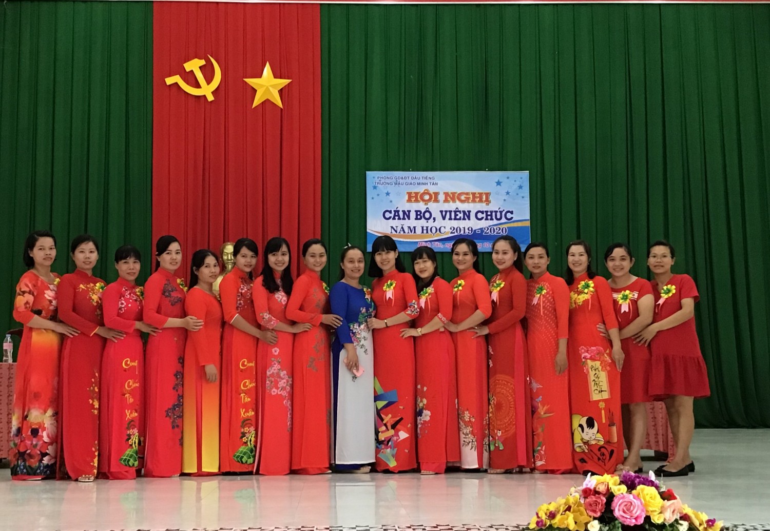 Hội nghị cán bộ công chức viên chức trường mẫu giáo Minh Tân năm học 2019 – 2020