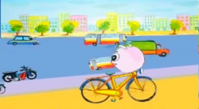 Truyện: Xe đạp con trên đường phố