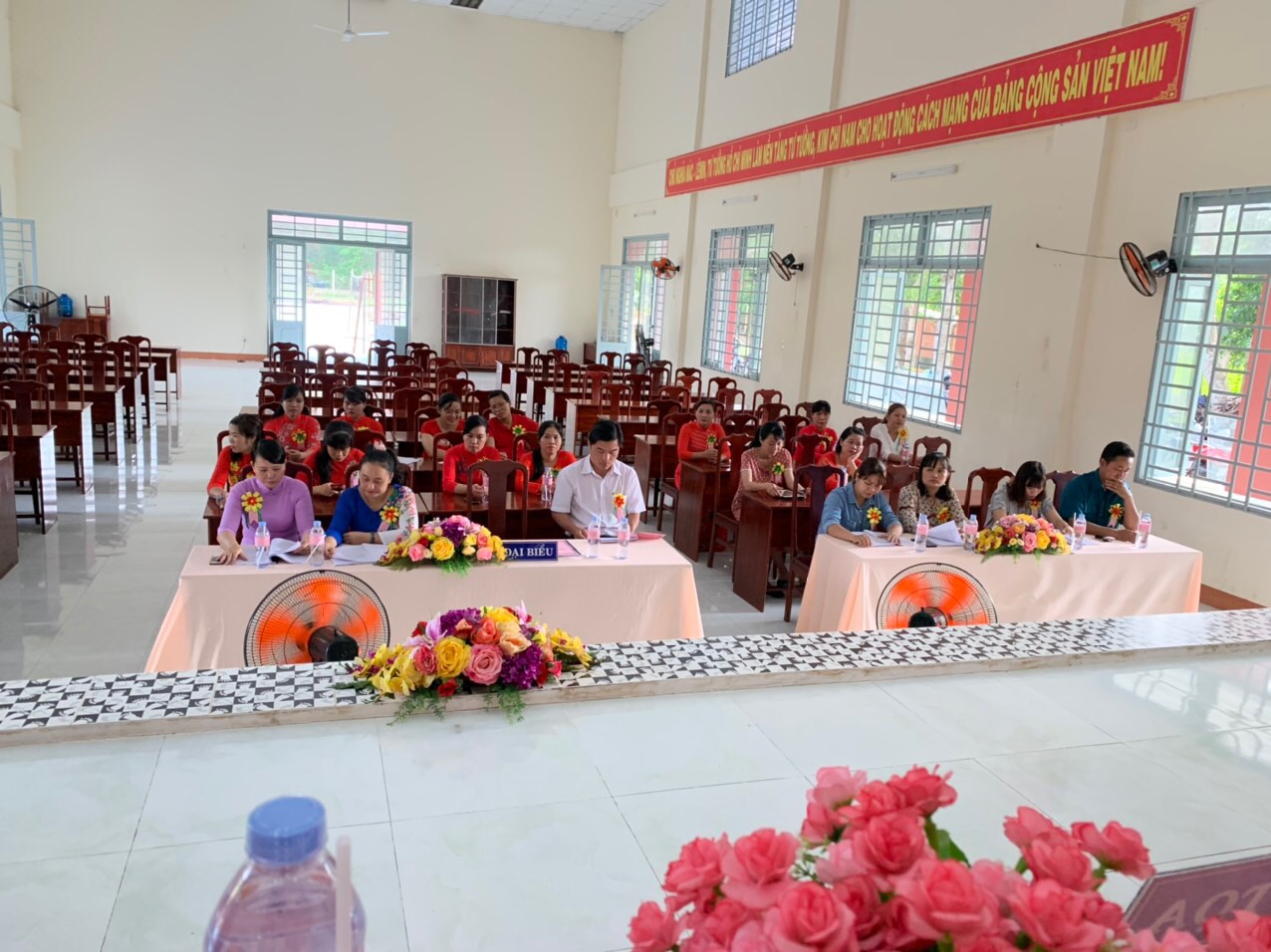 Hình ảnh: Toàn cảnh Hội nghị CBCCVC năm học 2019-2020 của trường MG Minh Tân